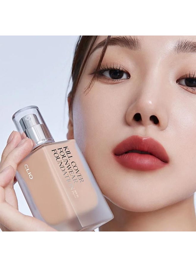 CLIO كريم أساس كيل كوفر فاونوير 4 جينجر Spf30+ Pa+++ - Image 5