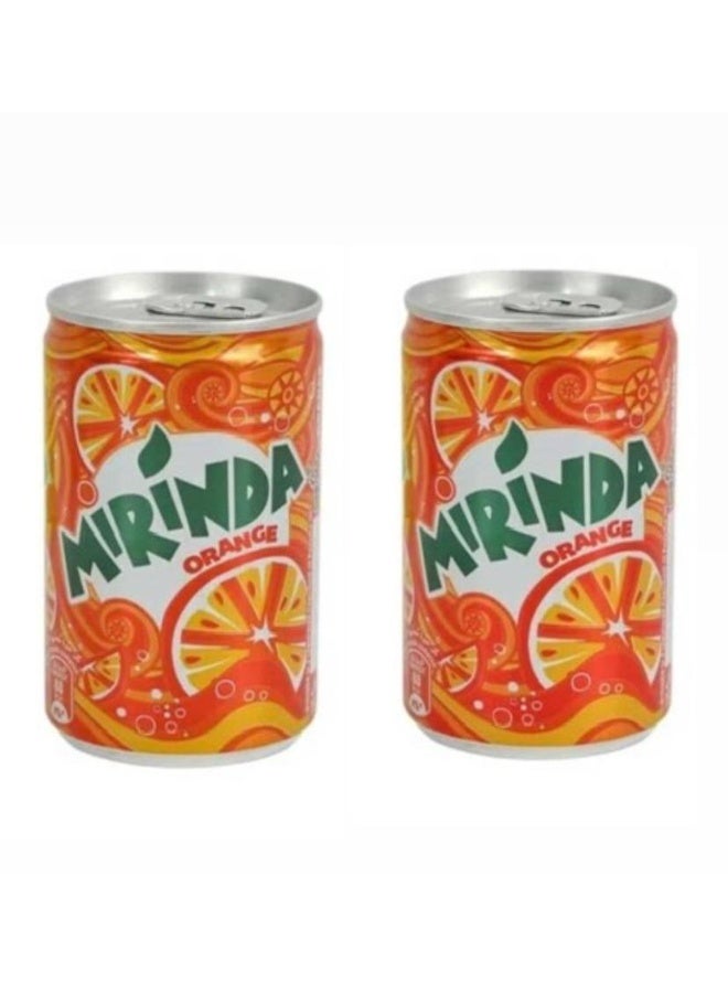 Mirinda Orange Soft Drink Can 150ml - Image 1