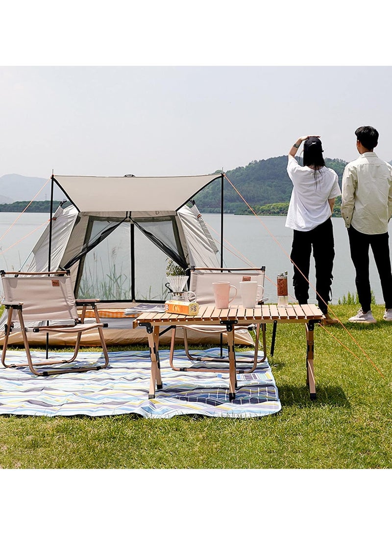 DubaiGallery Tent 3-4 Season Waterproof Tent Camping Tent Dome Tent Double Layer 3000mm Water Column Igloo Tent Shelter for Outdoor Sports Picnic Hiking Travel Festival - Image 3