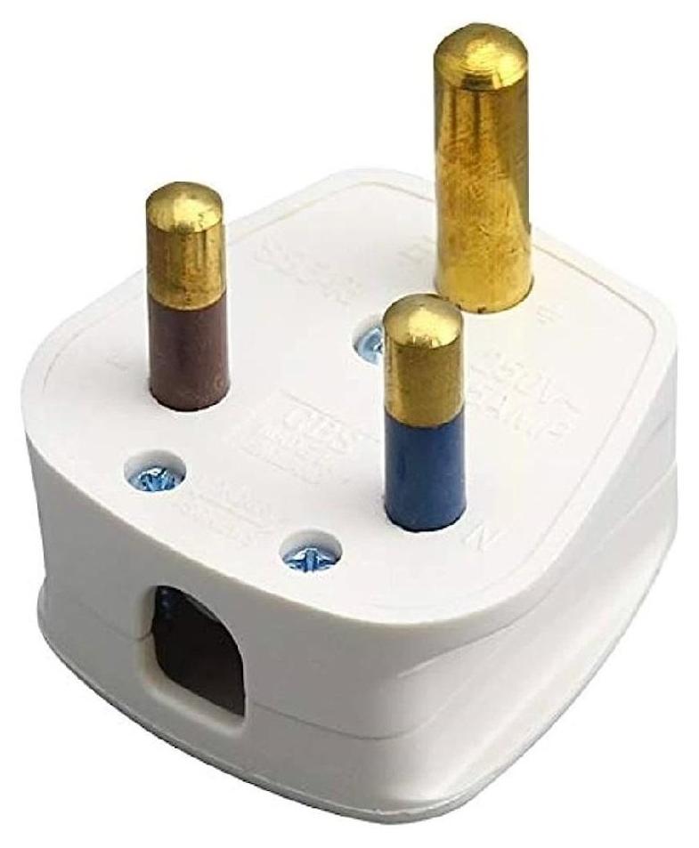 Schneider Top Plug-15A- 3 Round Pin