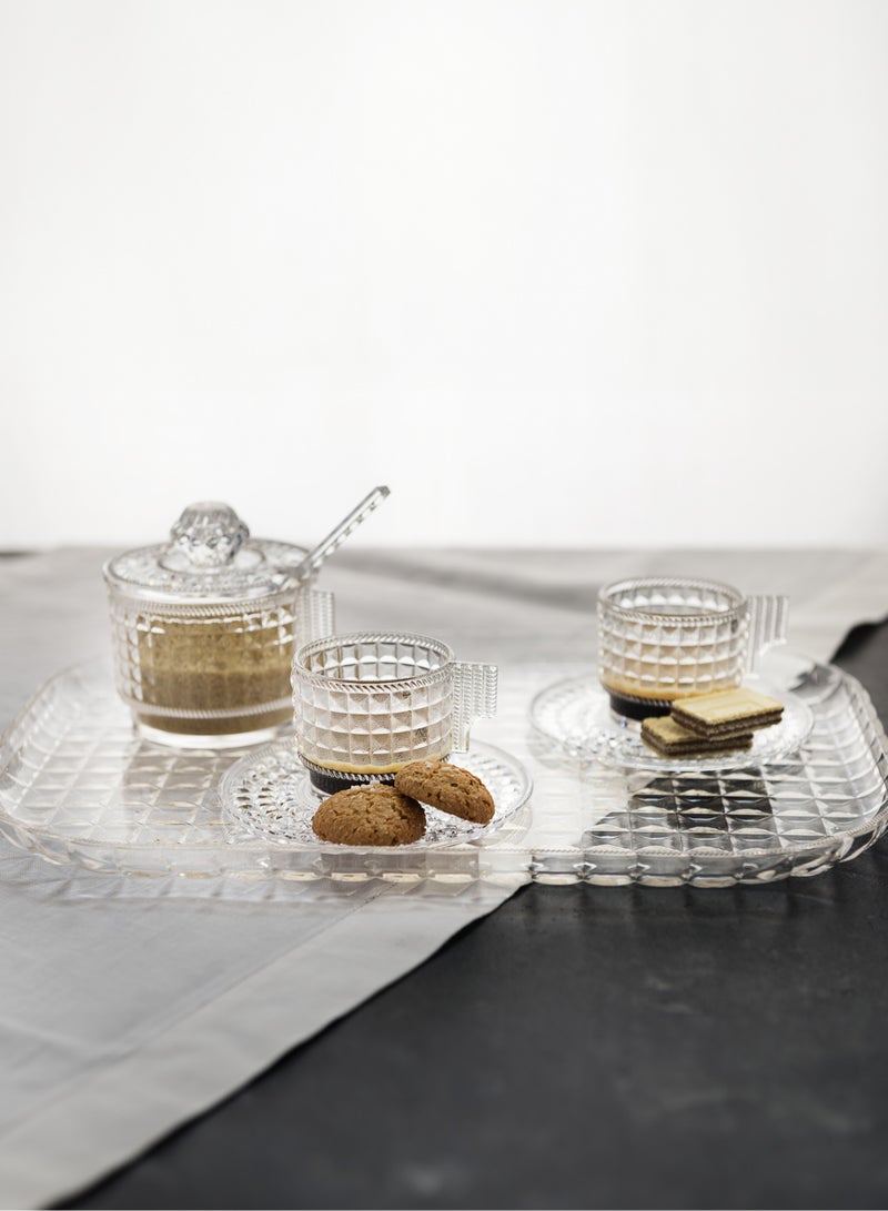 Baci milano Set 2 Coffee Cup Clear, Baci Milano CHIC & ZEN - CAKE  - Image 1