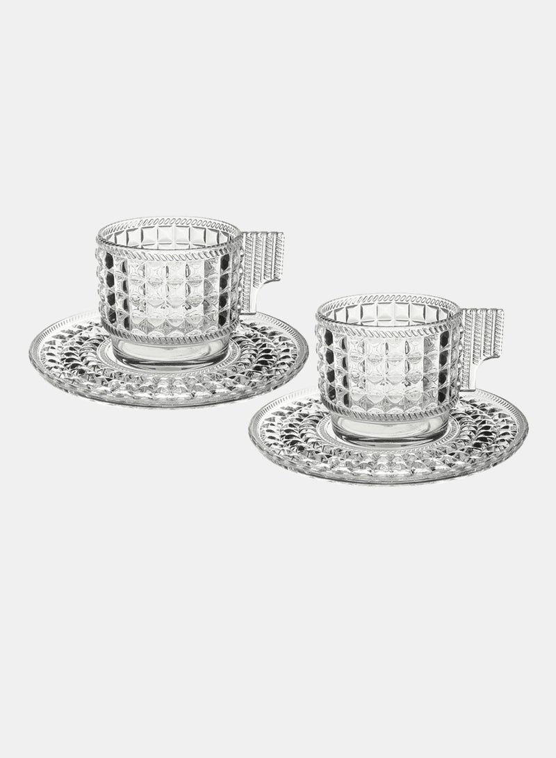 Baci milano Set 2 Coffee Cup Clear, Baci Milano CHIC & ZEN - CAKE  - Image 3