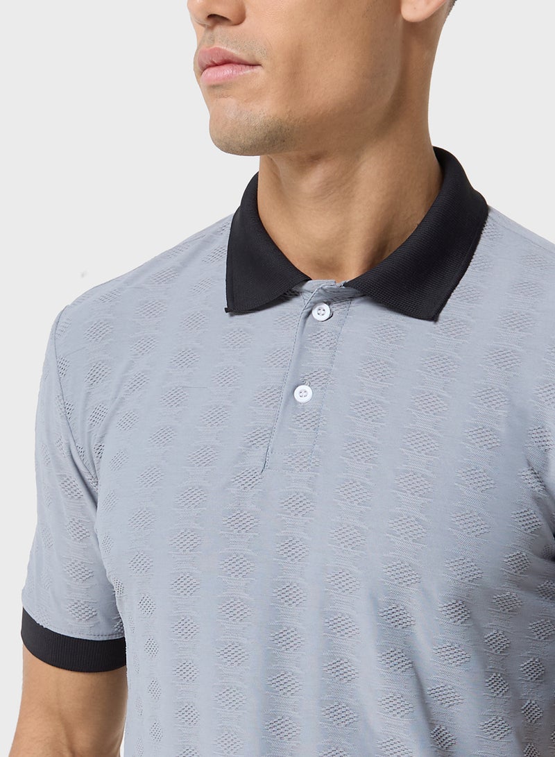 روبرت وود تيشيرت بولو كاجوال - Image 3