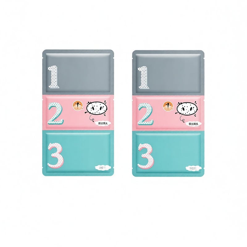 Nose Blackhead Remover Deep Cleansing Nose Pore Strips Cleaner 3-Step Kit - Image 3
