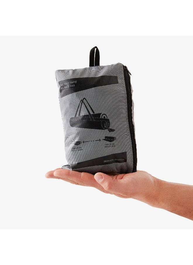 Domyos Domyos BY DECATHLON,Pilates Gym Mat Bag - Grey  - Image 2