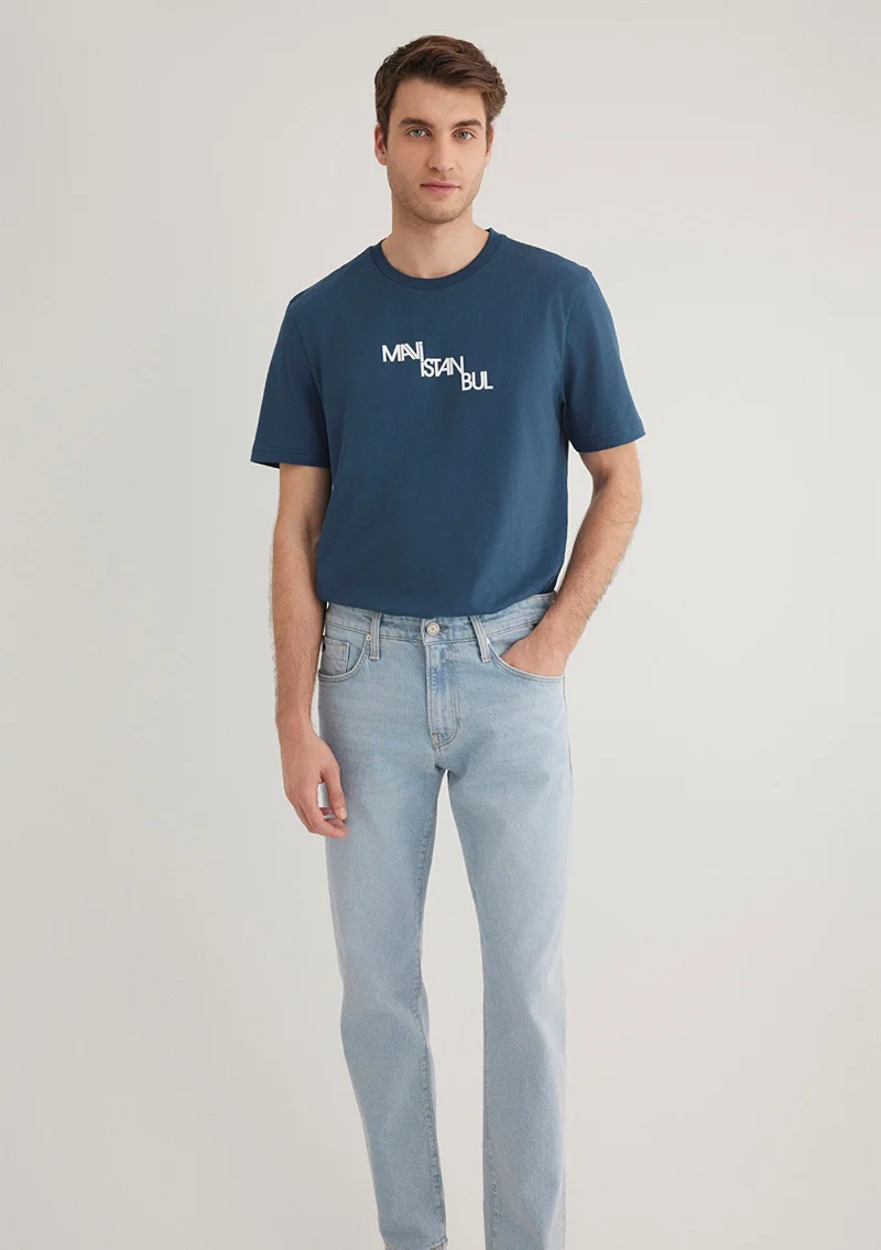 MAVI Istanbul Printed Navy T-Shirt