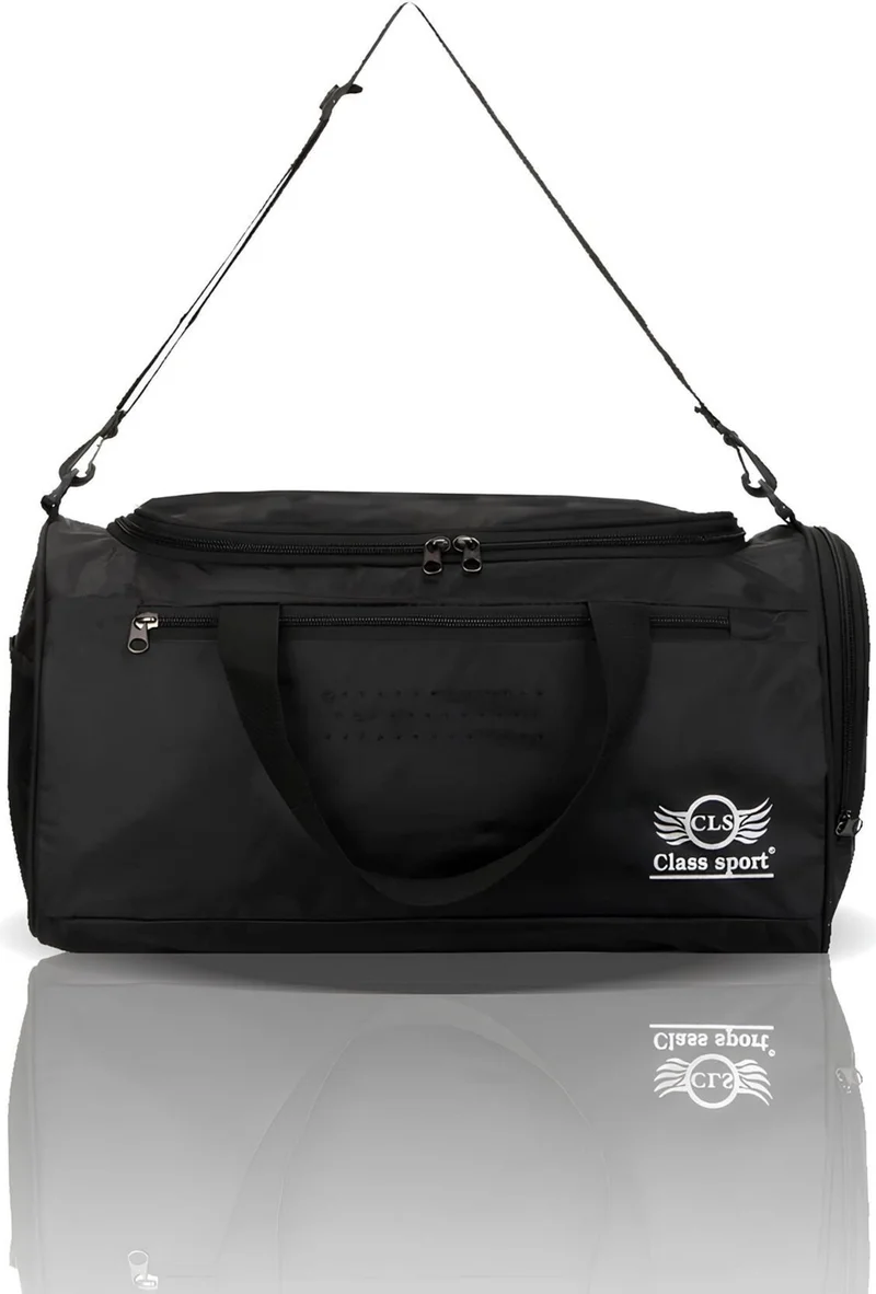 Avca Unisex Front Pocket Long Strap Shoe Compartment Large Volume Gym Fitness Sports Bag Cabin Size