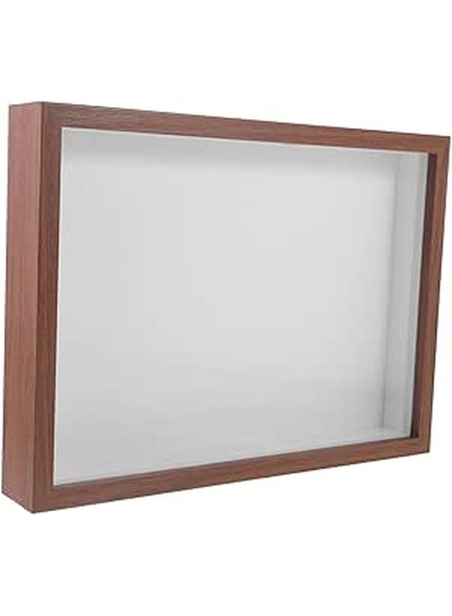 Dried Flower Frame Wooden Display Case Rustic Home Decor - Image 1