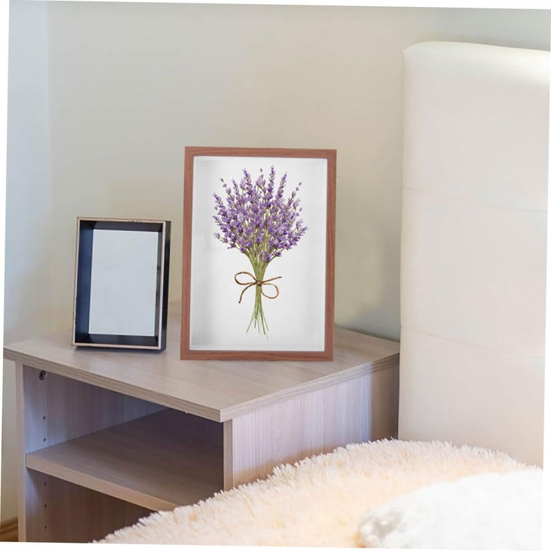 Dried Flower Frame Wooden Display Case Rustic Home Decor - Image 3