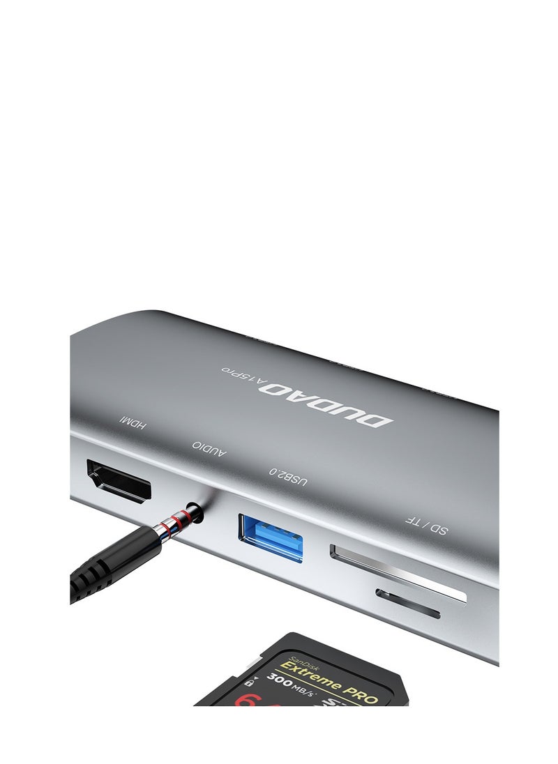 DUDAO - INET 11IN1 Multifunction Type-c HUB-A15PRO - Image 1