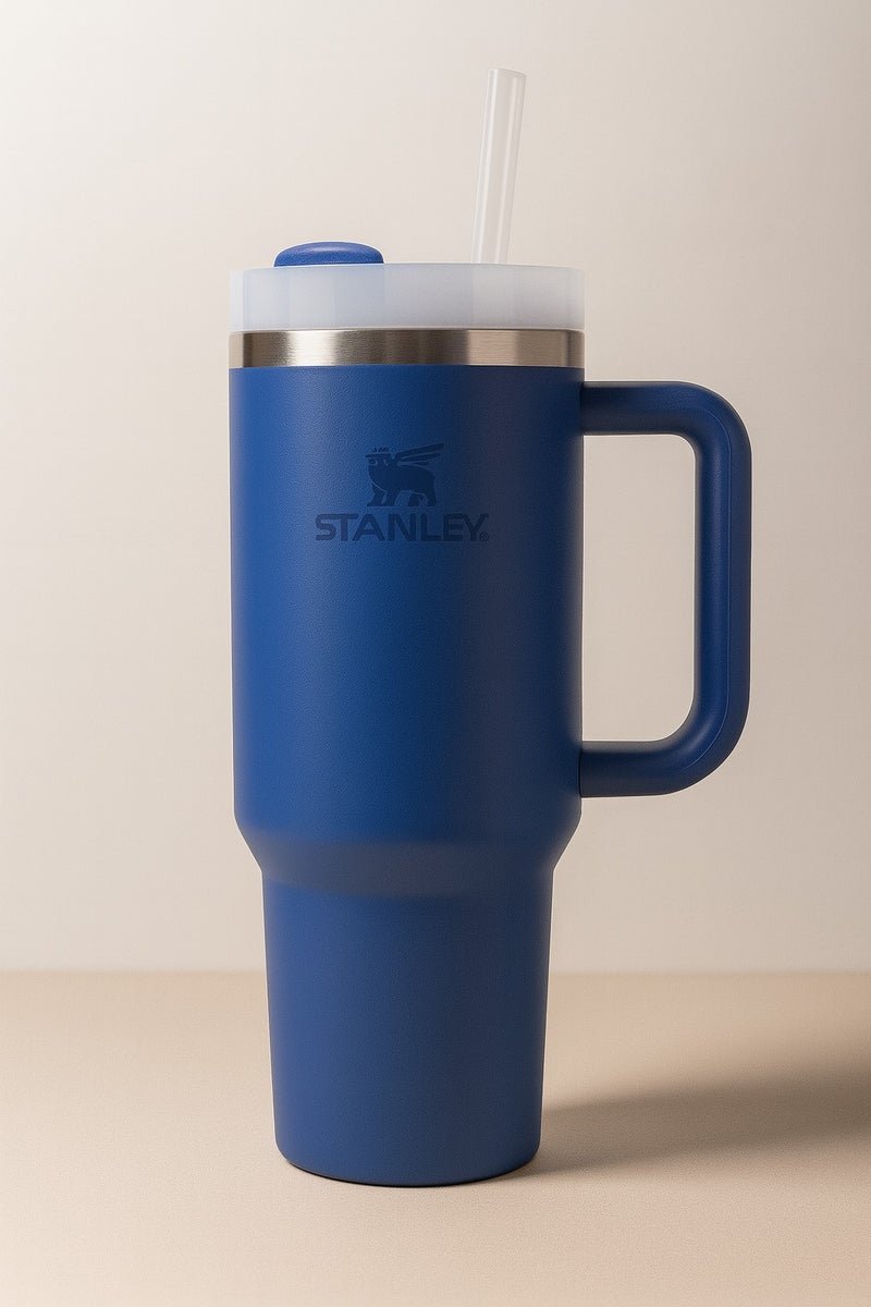 Stanley 40 Oz Stanley Quencher H2.0 FlowState Stainless Steel Vacuum Insulated Tumbler with Lid and Straw for Water, Iced Tea or Coffee, Smoothie and More. - Image 1