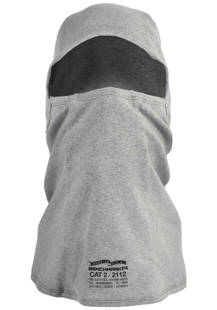 BENCHMARK FR Flame Resistant Lightweight Balaclava - Gray - Image 1