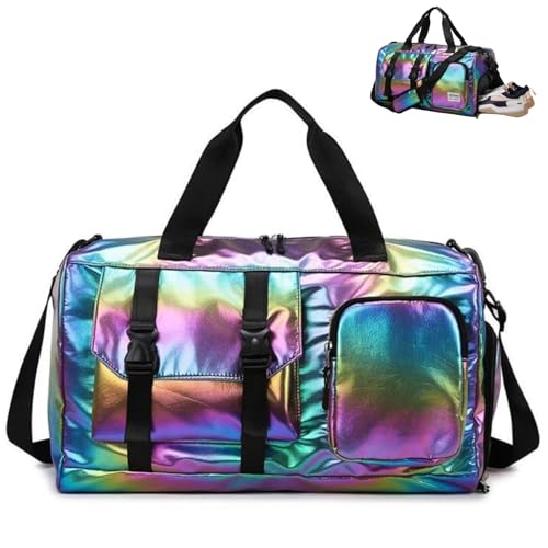 Handcuffs Duffel with Shoulder Strap for Men's & Women's| Multi Function Bag Duffle for Travel, Sports, Fitness & Workout (Multicolour) - Image 1