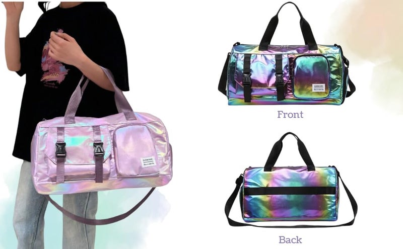 Handcuffs Duffel with Shoulder Strap for Men's & Women's| Multi Function Bag Duffle for Travel, Sports, Fitness & Workout (Multicolour) - Image 5
