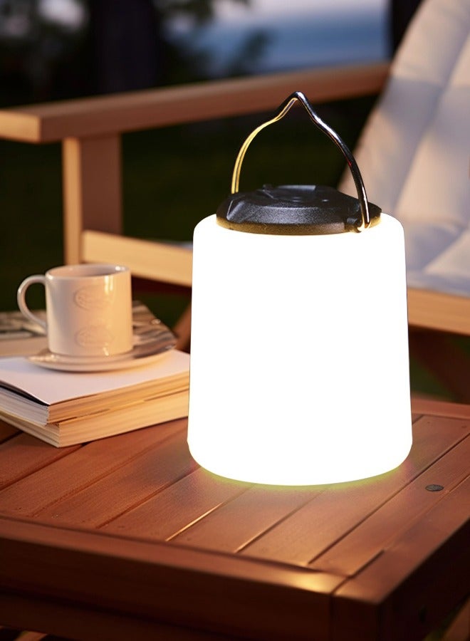 يو إس بي (USB) ضوء التخييم القابل لإعادة الشحن، ضوء المخيم المتعدد الاستخدامات المضاد للماء، التعتيم بلا درجات، 3 أوضاع الإضاءة، ضوء التخييم المعلق للخيام - Image 3