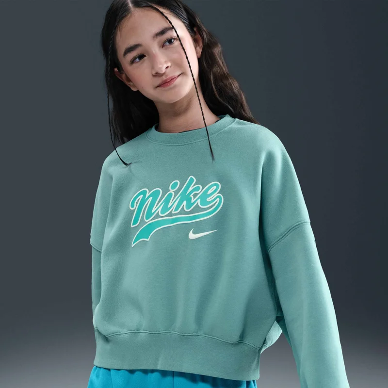 Nike Kids' Sportswear Cropped Sweatshirt