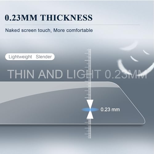 BIBIBO 4Pcs for 2025 2026 Hyundai Tucson Screen Protector 2025-2026 Hyundai Tucson/2025-2026 Santa Cruz 12.3" Display& Air Conditioning Screen Protector [Anti-Glare &Scratch Ultra-Clear] 2025 Hyundai Tucson Accessories 2025 Tucson - Image 3