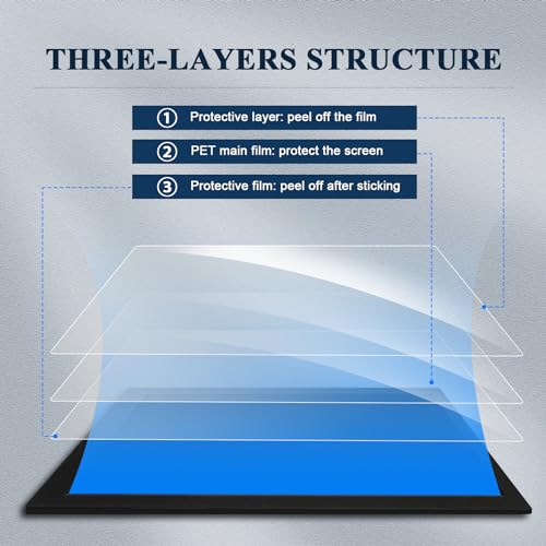 BIBIBO 4Pcs for 2025 2026 Hyundai Tucson Screen Protector 2025-2026 Hyundai Tucson/2025-2026 Santa Cruz 12.3" Display& Air Conditioning Screen Protector [Anti-Glare &Scratch Ultra-Clear] 2025 Hyundai Tucson Accessories 2025 Tucson - Image 5