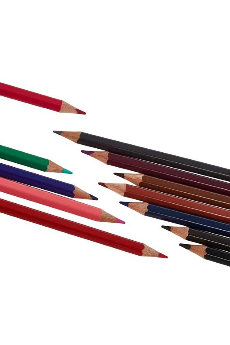 Pelikan 24-Piece Bright and Vibrant Soft Tip Colored Pencils Multicolor - Image 2