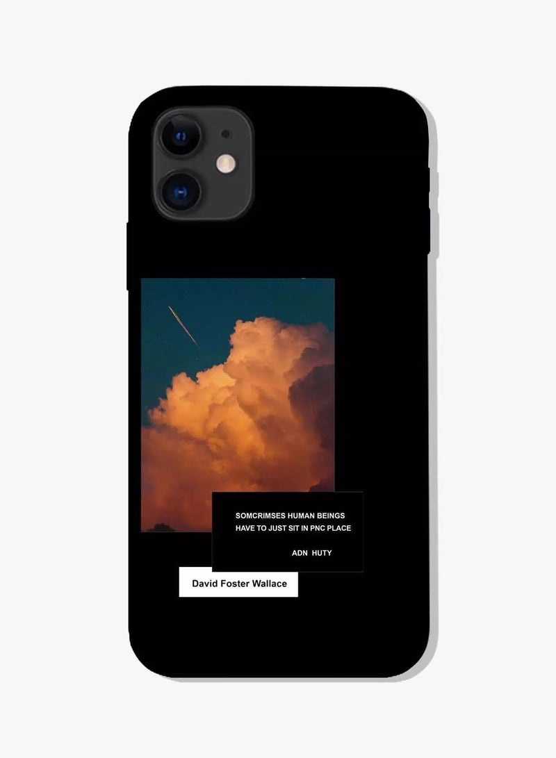 Cloud & Slogan Graphic Case Compatible With iPhone  - Image 1