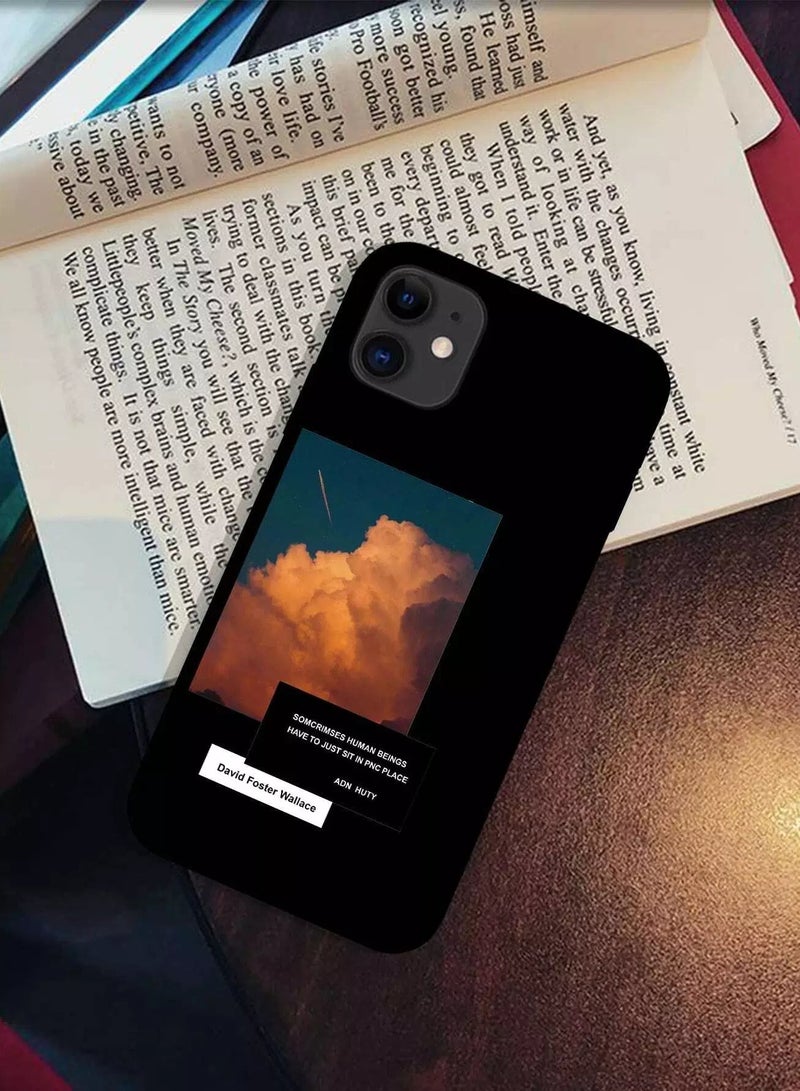 Cloud & Slogan Graphic Case Compatible With iPhone  - Image 2