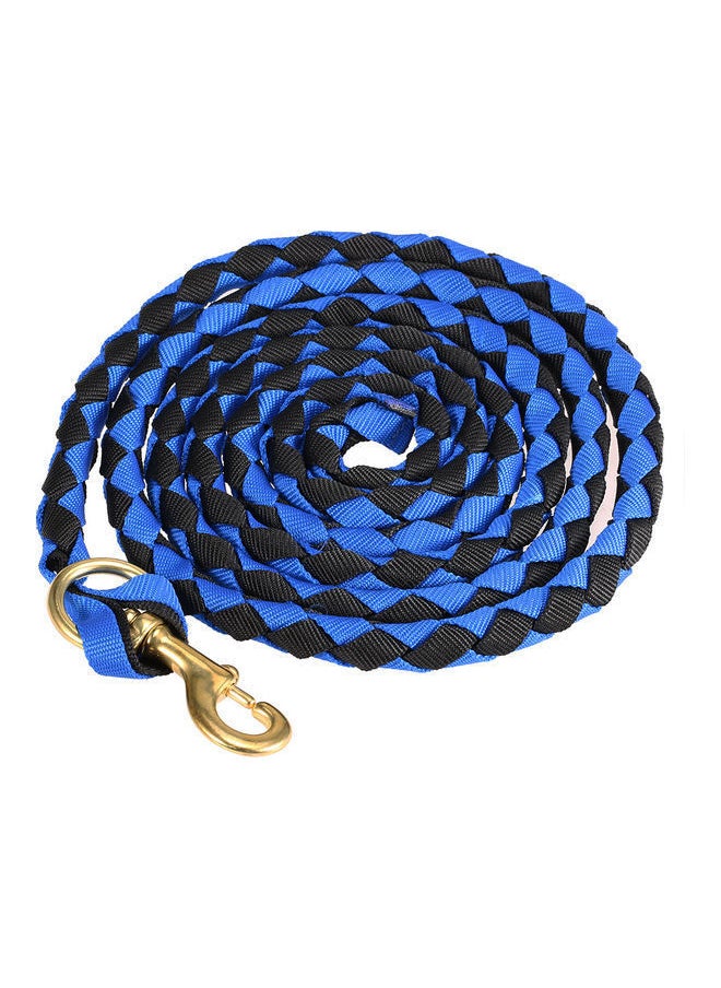 NIBEMINENT - Braided Horse Rope With Brass Snap 17x8x8cm - Image 1