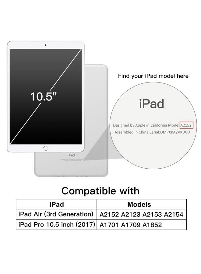 Jetech Case for iPad Air 3 (10.5-inch 2019, 3rd Generation) and iPad Pro 10.5, Auto Wake/Sleep (Blue) - Image 2