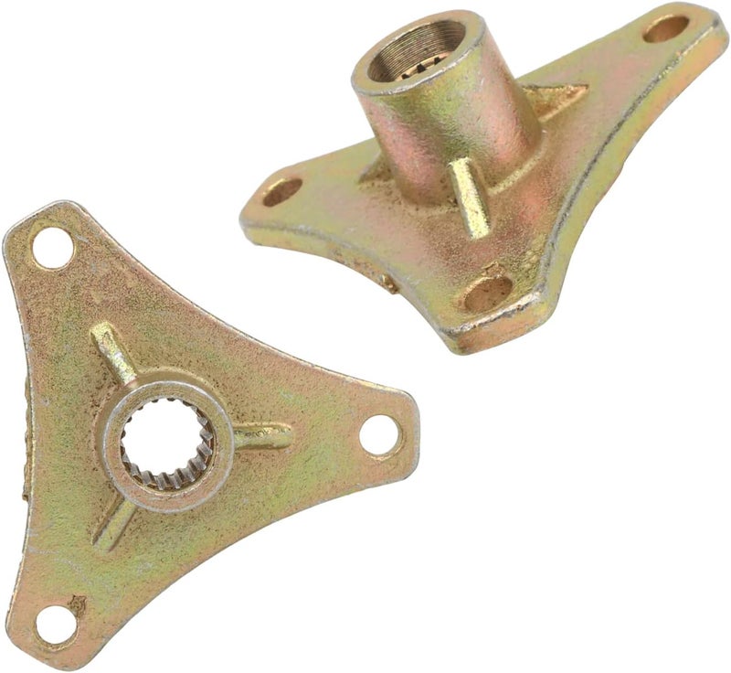 17T Spline Rear Axle Hub for ATV Quad Bike Go KartSteel Alloy 3 Stud Wheel Set (2 Pcs) - Image 4