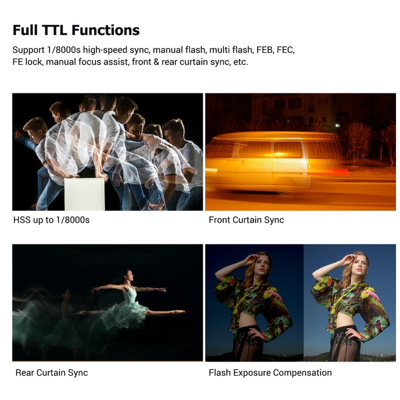 شعلة فلاش سرعة GODOX TT685C E-TTL لاسلكية 2.4G رئيسية ومعبطة للكاميرات كانون EOS 650D 600D 550D 500D 5D Mark III - Image 2