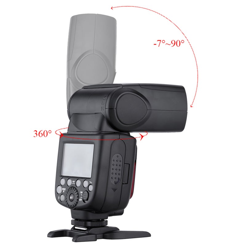 شعلة فلاش سرعة GODOX TT685C E-TTL لاسلكية 2.4G رئيسية ومعبطة للكاميرات كانون EOS 650D 600D 550D 500D 5D Mark III - Image 4