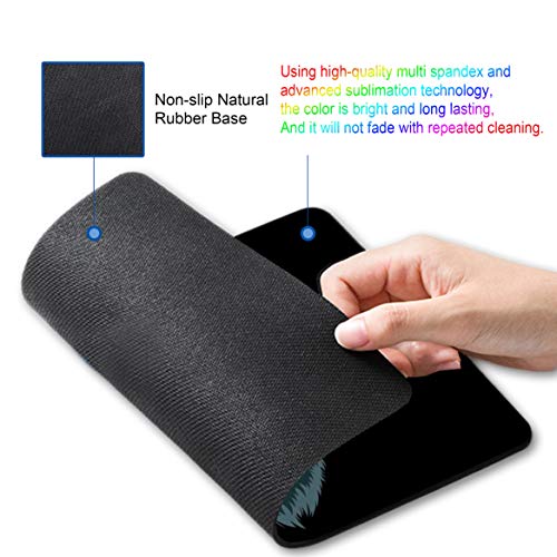 SHALYSONG Mouse pad, Computer Mousepad with Funny Gorilla Design, Non-Slip Rubber Mouse pad for Home and Office - Image 4