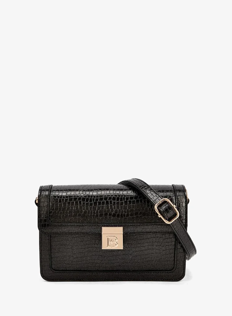 Flora Bella Textured Crossbody Bag with Detachable Strap Ramadan Collection