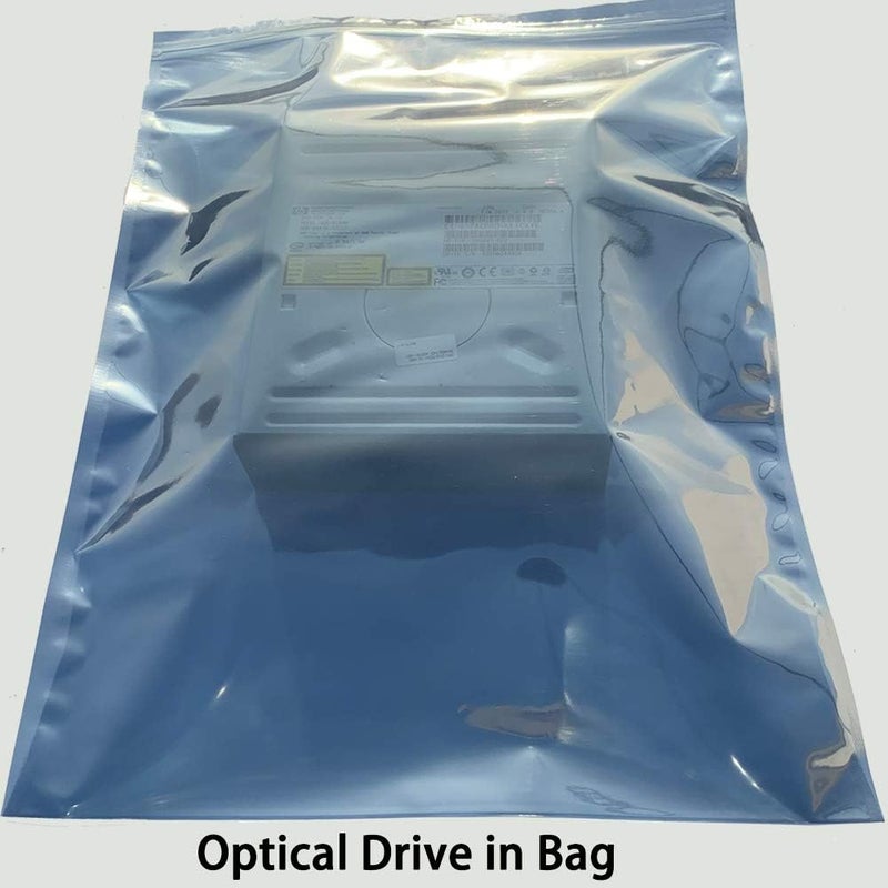 Seadasyoon 30 قطعة أكياس مضادة للكهرباء الساكنة مقاس 11.8×15.7 بوصة (30×40 سم)، أكياس ESD قابلة لإعادة الإغلاق بحجم كبير للوحة الأم والقرص الصلب والأجهزة الإلكترونية، أكياس مضادة للكهرباء الساكنة لبطاقة الرسومات - Image 4