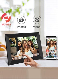 لينند ذكي واي فاي إطار الصورة الرقمية 1280x800 IPS شاشات الكريستال السائل شاشة تعمل باللمس ، تلقائيا تدوير الصور والمناظر الطبيعية ، المدمج في ذاكرة الوصول العشوائي 32GB ، في أي وقت وفي أي مكان من خلال تطبيق الإطار على الفور مشاركة فورية  - Image 3