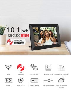 لينند ذكي واي فاي إطار الصورة الرقمية 1280x800 IPS شاشات الكريستال السائل شاشة تعمل باللمس ، تلقائيا تدوير الصور والمناظر الطبيعية ، المدمج في ذاكرة الوصول العشوائي 32GB ، في أي وقت وفي أي مكان من خلال تطبيق الإطار على الفور مشاركة فورية  - Image 4