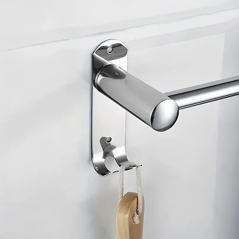 Sundry SUNDRY Stainless Steel Hook Towel Rack for Bathroom/Towel Stand/Hanger/Bathroom Accessories(24 Inch 5 Year Warranty)  - Image 4