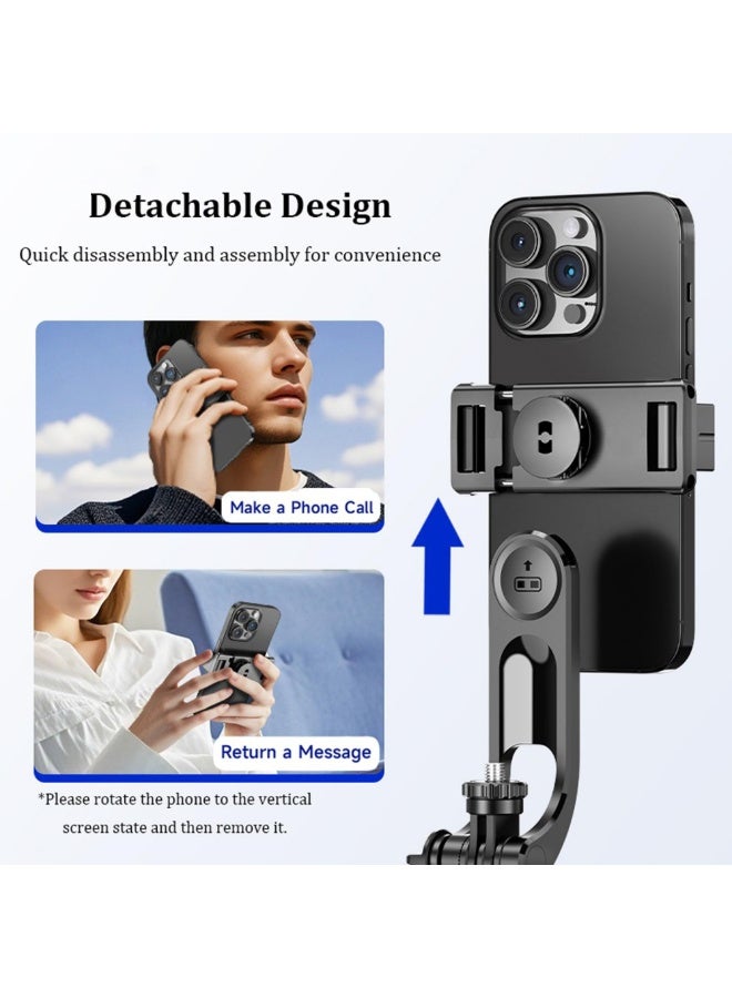 Selfie Stick Tripod for Phone with Wireless Bluetooth Remote Control, 30-170cm Extendable Stand Holder for Travel - Image 4