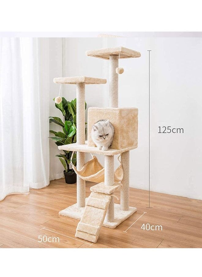 Cat Tree,Multi-Level Kitten Play House with Scratching Posts - pzsku/ZE97B4E552D1075B2A0CCZ/45/_/1680230104/6a2e09f6-be77-4c05-9236-f196316f76d5