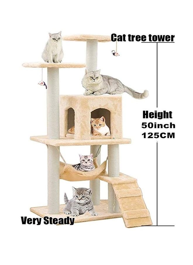 Cat Tree,Multi-Level Kitten Play House with Scratching Posts - pzsku/ZE97B4E552D1075B2A0CCZ/45/_/1680230105/8d37fe4a-2c39-4a8e-a0f9-44d0d227ed46