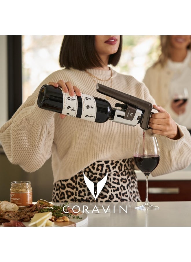 Coravin - Coravin Aerator Attachment  Accessory for Coravin Wine by the Glass System and Wine Saver  Performs 6090 Minutes Decant in Seconds - Image 1