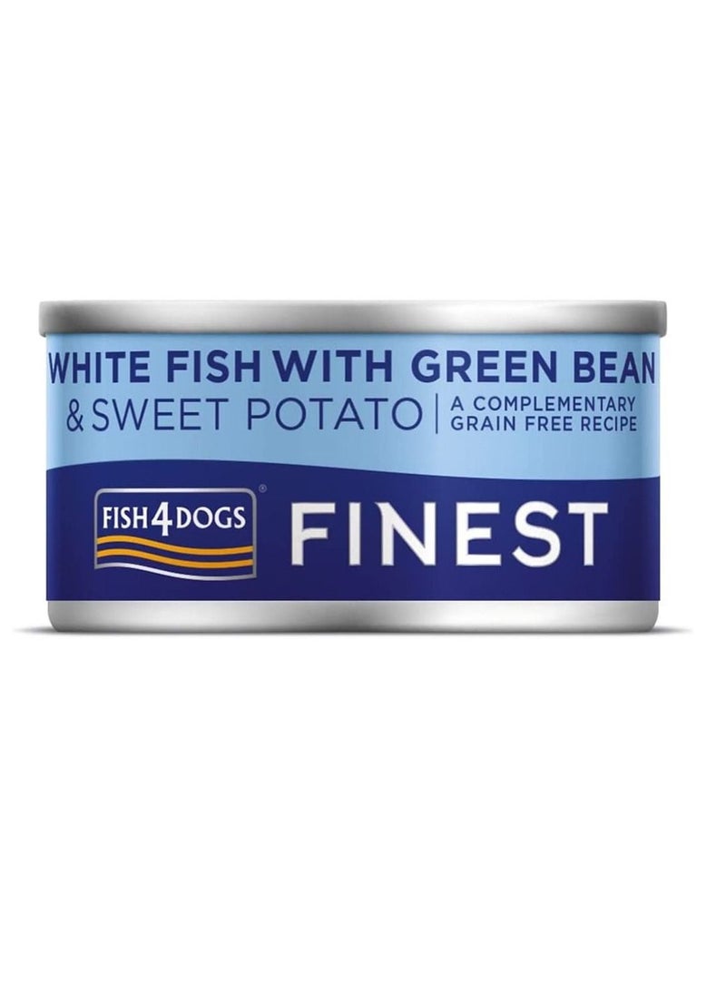 Fish4Dogs - Fish4Dogs Fish with Green Bean And Sweet Potato Wet Food 85G - Image 1