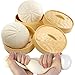 FFNIU 2Pack Dumpling Stress Ball Dumpling Fidget Toy Steamed Stuffed Bun Stress Relief Decompression Toy for Halloween Project Tricking People Kid Playing - Image 3