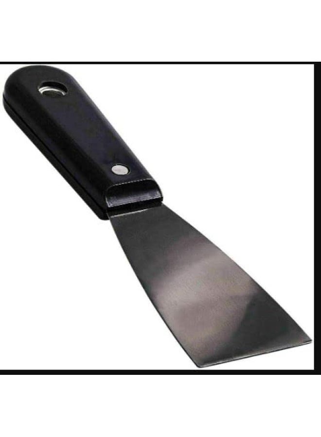 ROBUSTLINE Steel Scraper Kitchen Scraper Grill Spatula And Scraper Set Scraper Filling Putty Knife Set 1Inch - Image 5