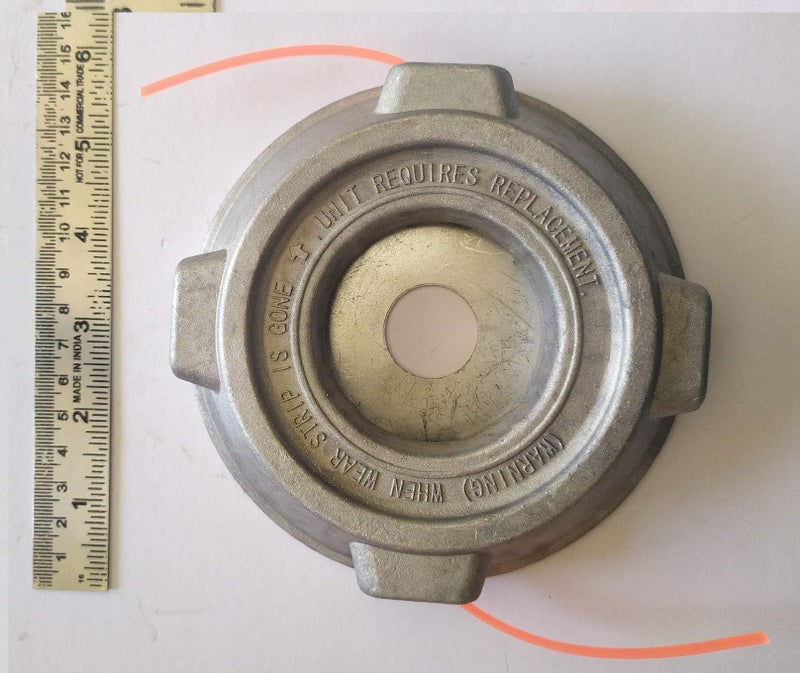 FASTRIM Metal Trimmer Head for Brush/Grass Cutter Machine with 135MM OD and 24MM ID - Image 3
