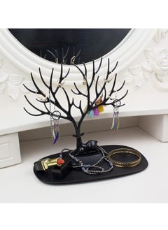 Tree Shape Jewelry Holder for Necklace Storage Plastic Jewelry Display Stand for Earrings Bracelets Necklaces Jewelry Display Tray - Black - pzsku/ZE97BC200D2DB8F20D9D5Z/45/_/1739086303/b890b86c-1f7a-4dd4-9b41-d64694820895