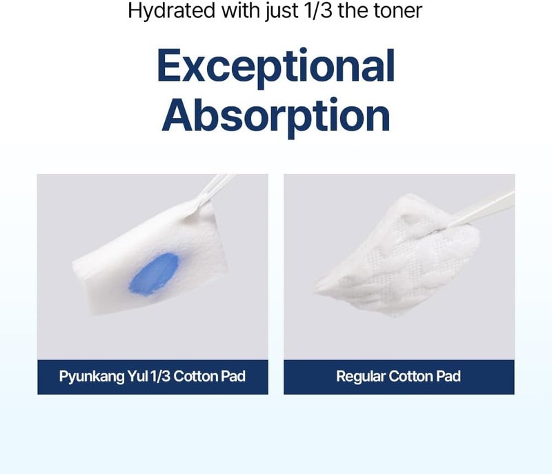 Pyunkang Yul, 1/3 Cotton Pad, 160 Pieces - Image 3