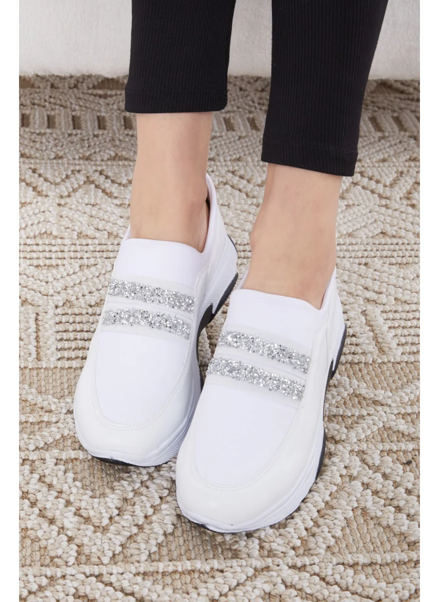 Tofisa Women's White Sneakers - 24724