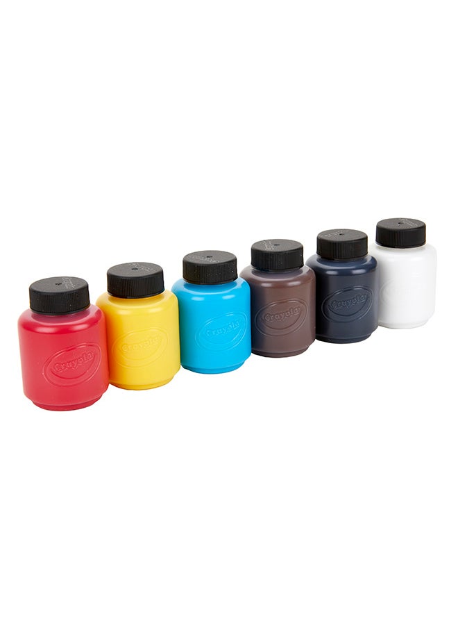 Crayola - Pumpkin Paint Kit, Acrylic Paints In Classic Colors, Halloween Decorations, 6 Count - Image 1