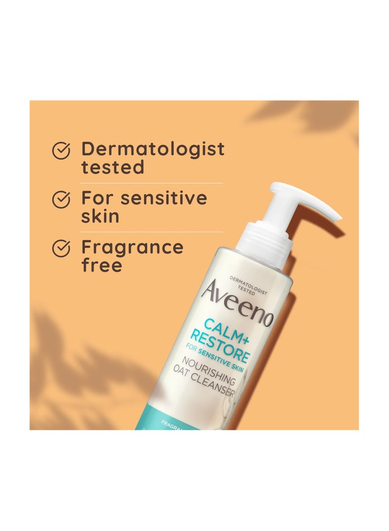 Aveeno Aveeno Calm & Restore Nourishing Oatmeal Face Wash (200 ml)  - Image 2