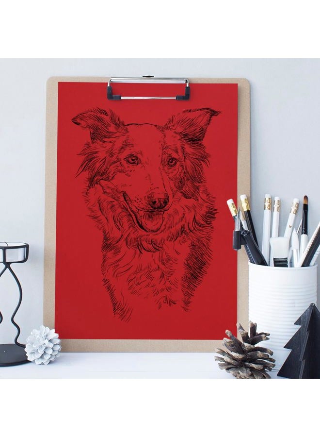 Joyberg Red Cardstock 8.5 x 11, 230gsm Cover Cardstock Paper, 85 Lb Heavy Card Stock for Printer, Card Stock Paper for Invitations, Scrapbooking, Crafts, Diy Cards, Decoration, Drawing (30 Sheets) - Image 3